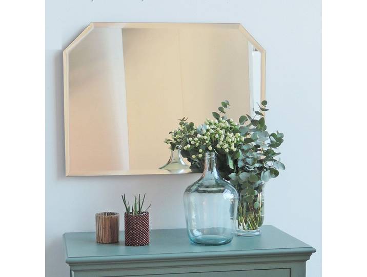 Miroir rectangulaire biseauté 75 x 55 cm Léonie