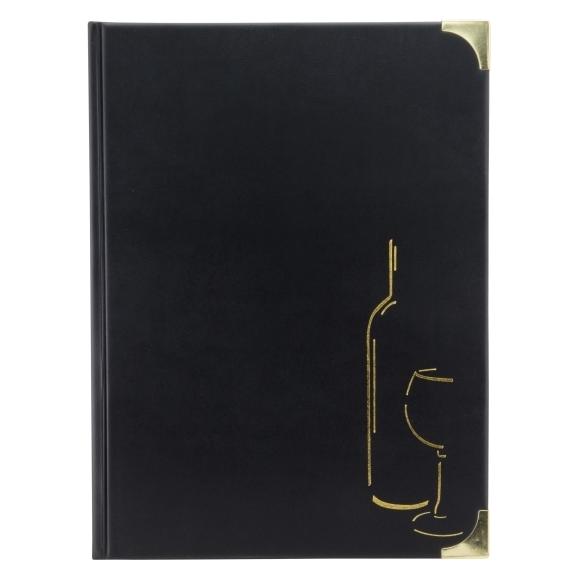 Securit Getr"nkekarte BASIC, A4, schwarz (A4) (MC-BRWC-BL)
