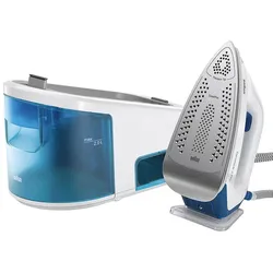 Braun CareStyle 3 Pro Dampfbügelstation, Bügeleisen, Blau, Weiss
