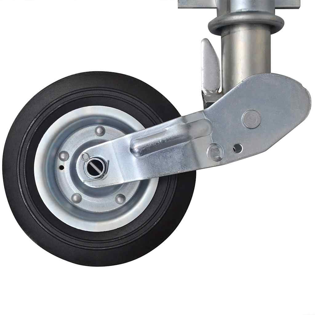 vidaXL Roue de cric de remorque robuste 60 mm