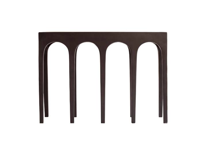 101 Copenhagen Bow Console Beistelltisch gross 114x82 cm Coffee