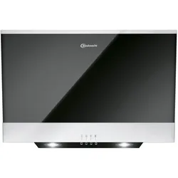 Bauknecht RBHVP 63 LM K, Dunstabzugshaube, Silber, Schwarz
