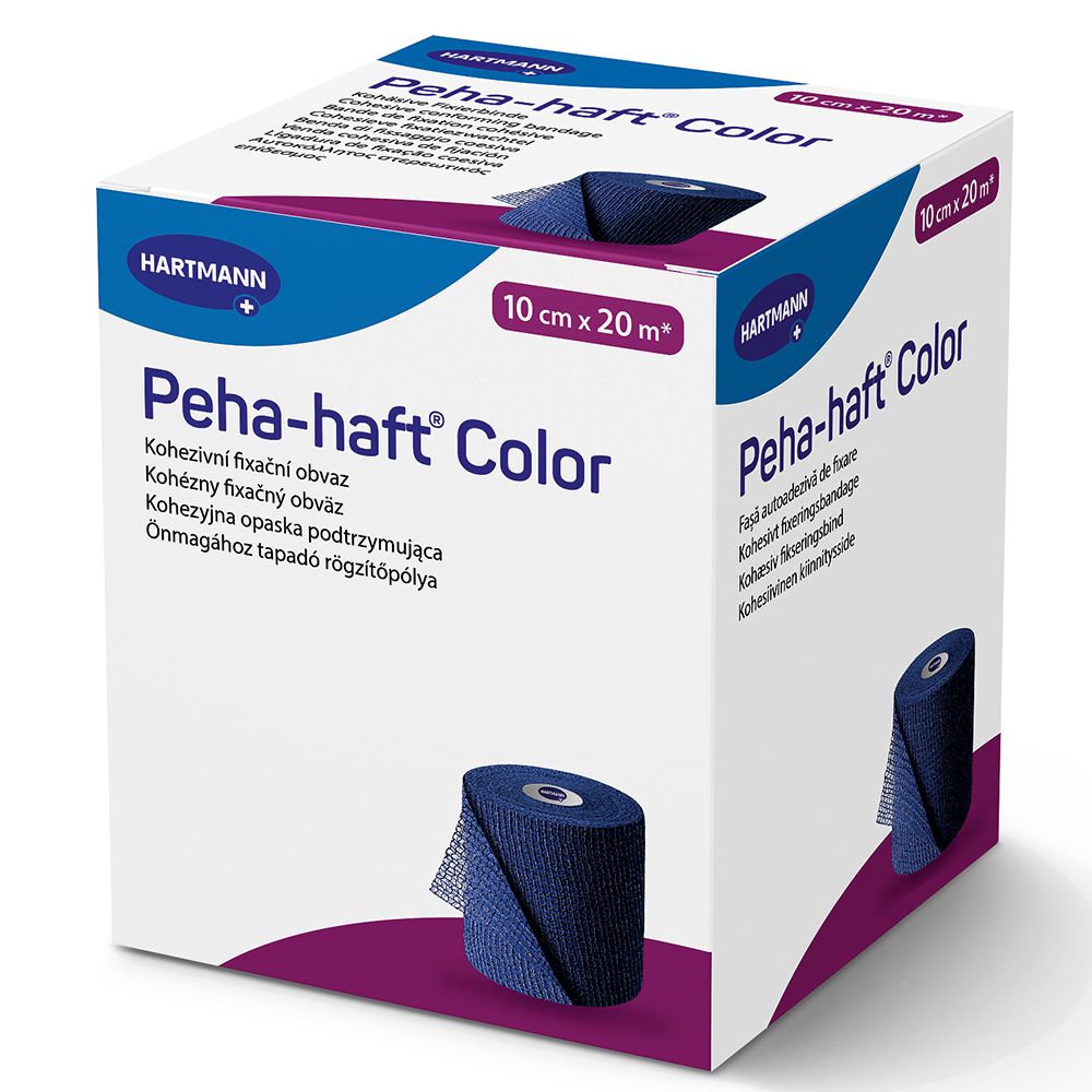 Peha-Haft Color Fixierb.latexfrei 10 cmx20 m blau 1 St Binden