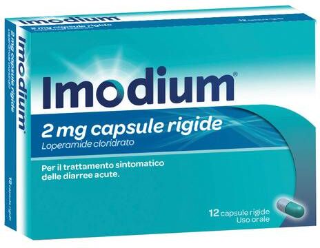 Johnson and Johnson IMODIUM*12 capsule 2 mg
