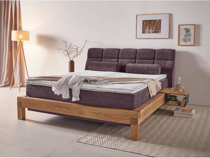 Home affaire Villads Liegefläche: 180/200 cm, Inside-Boxspring-Unterbau, recycelte Stoffe
