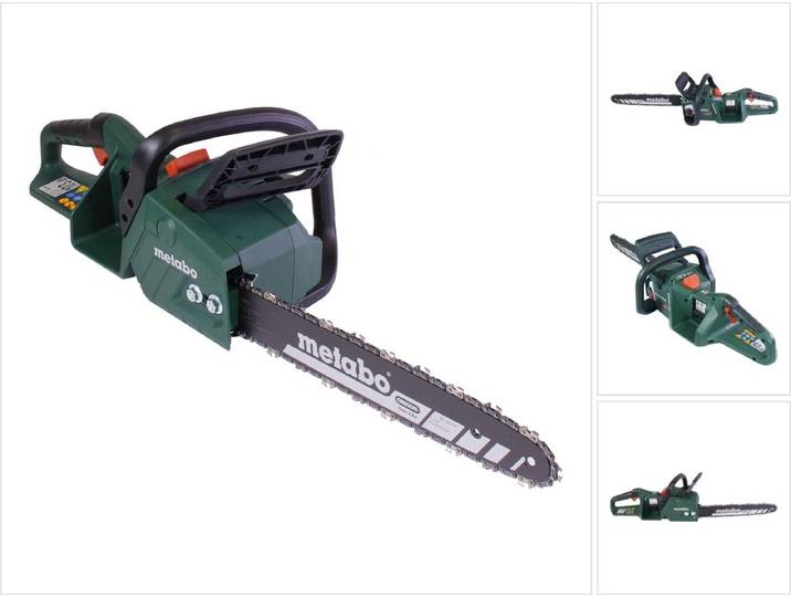 Metabo MS 36-18 LTX BL 40 Kettingzaag Accu 18 V Lengte mes 400 mm Zonder accu\, Zonder lader