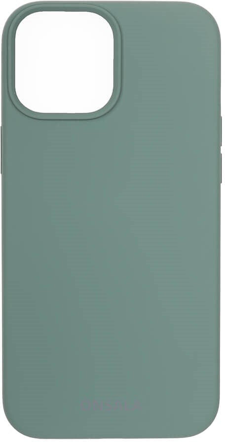 iPhone 13 Pro Max Onsala Collection Liquid Silikone Bagside Cover - Pine Green