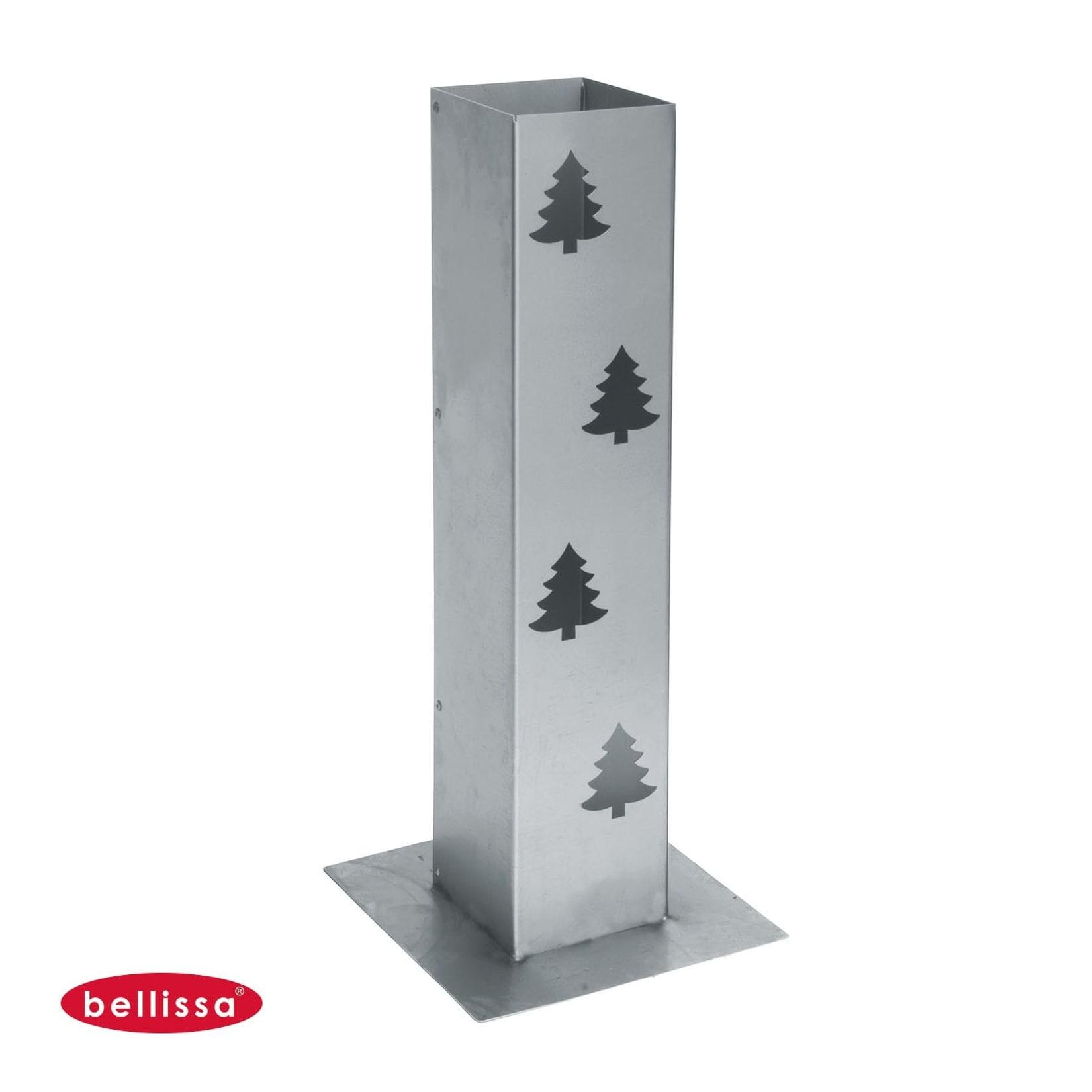 Bellissa Bellissa® Corten Feuersäule 70cm Lichtsäule Windlicht Säule Garten