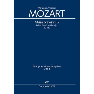Missa brevis in G (Klavierauszug) -