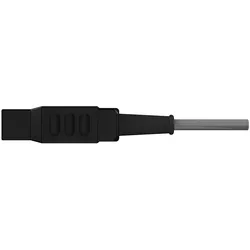 HF-Kabel bipolar, Flachstecker Vierkant, 5 m