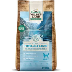 Wildes Land Forelle Hundetrockenfutter WL Forelle 12kg Hundetrockenfutter