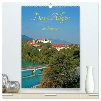 Das Allgäu im Sommer (hochwertiger Premium Wandkalender 2027 DIN A2 hoch), Kunstdruck in Hochglanz