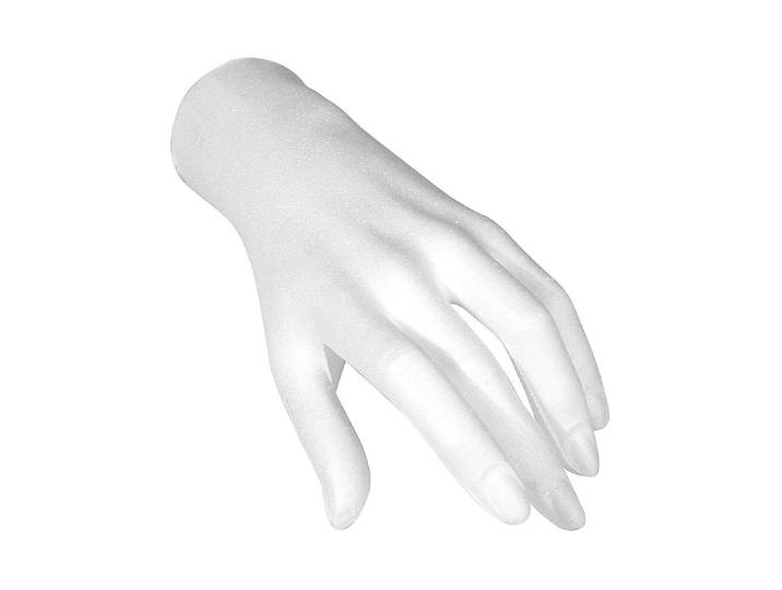 Rayher Styropor-Hand Weiblich 21 cm