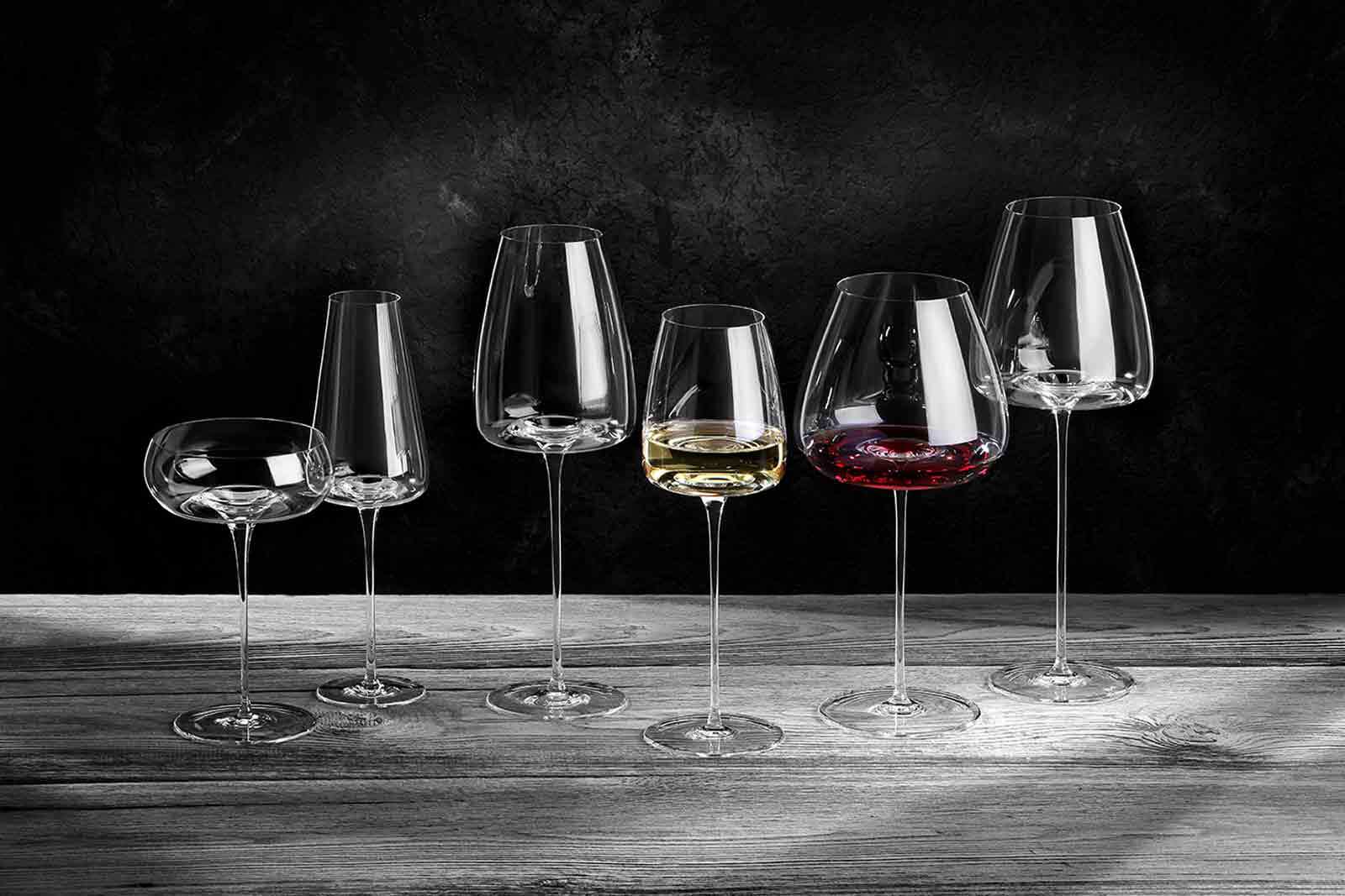 Champagnerglas ZIEHER "Weingläser Vision 250 ml 2er Set transparent", bunt (transparent), Glas, Trinkgefäße, Champagnerglas, Topseller