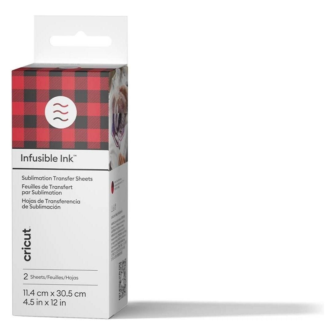 Cricut Infusible Ink Transfer Sheets 2-pack Buffalo Check ideal size for MugPress (P) (2011897)