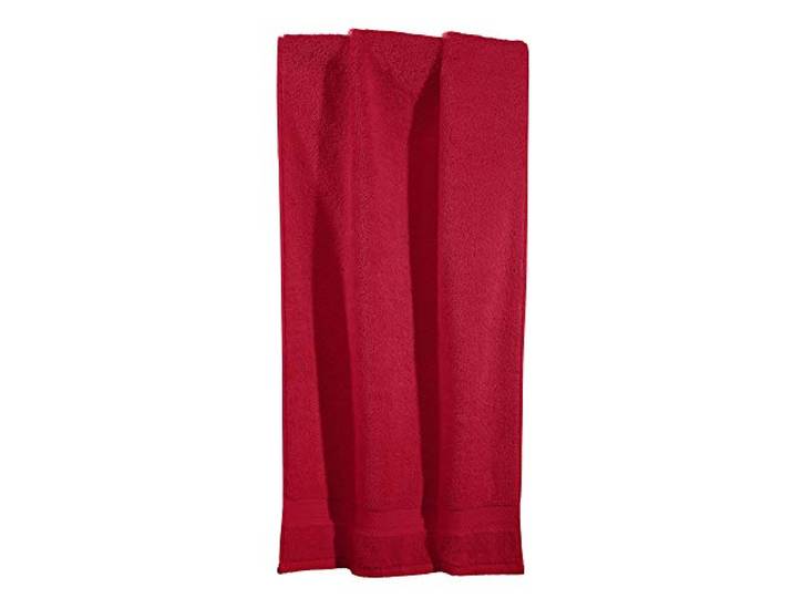 Erwin Müller Duschtuch Friedrichshafen 100% Baumwolle rot Größe 70x140 cm - Premium-Qualität, unvergleichlich saugfähig, hautsympatisch, formstabil (weitere Farben)