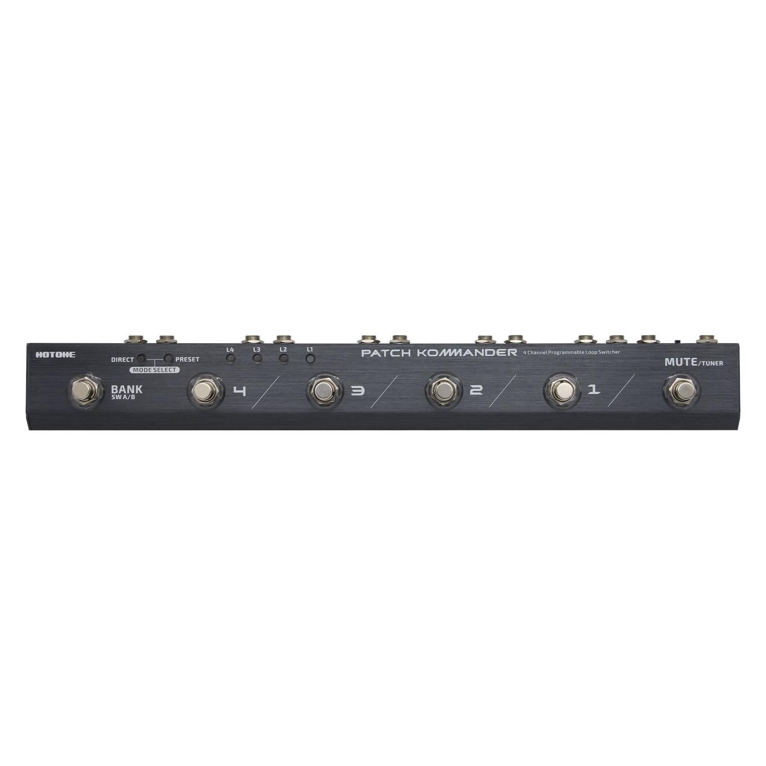 Hotone Patch Kommander Loop Switcher voor effectpedalen (E-Gitarre) (HOTLS10)