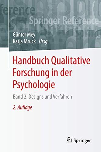 Günter Mey - Handbuch Qualitative Forschung in der Psychologie: Band 2: Designs und Verfahren - Preis vom 14.10.2026 23:07:16 h
