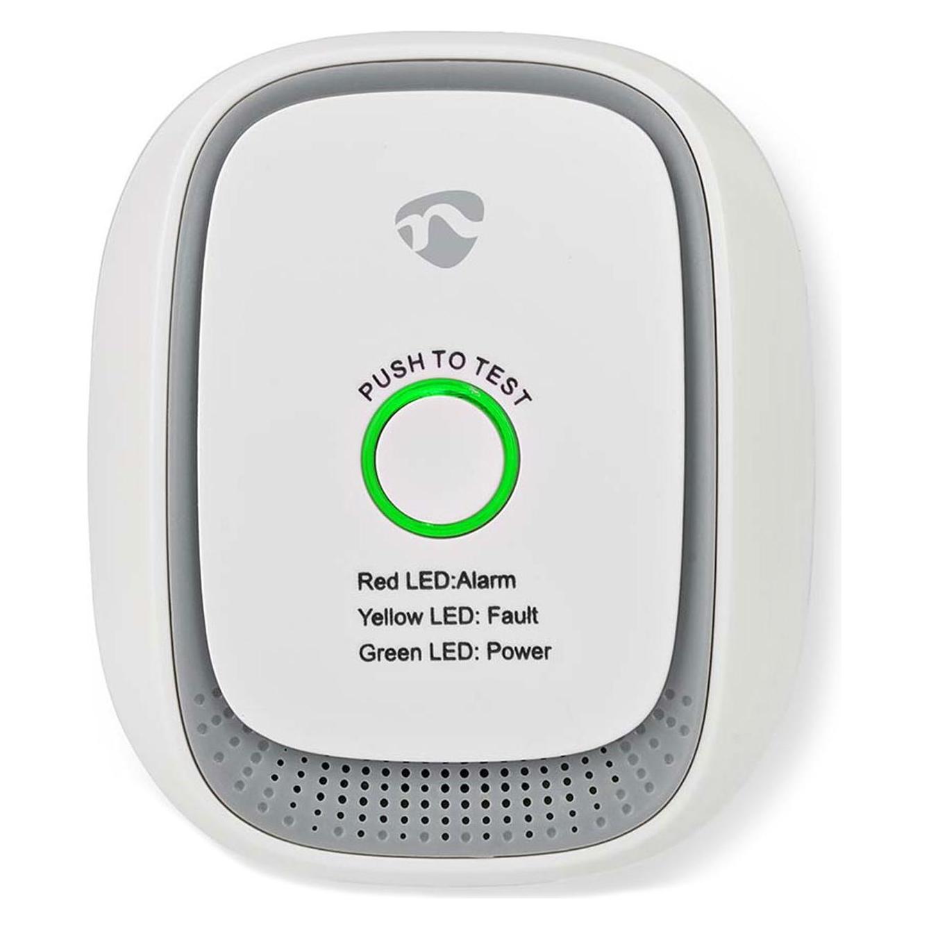 Nedis SmartLife Gasdetektor | Zigbee 3.0 | Netzstromversorgung | Sensorlebensdauer: 5 Jahre | EN 501 (ZBDG11CWT)