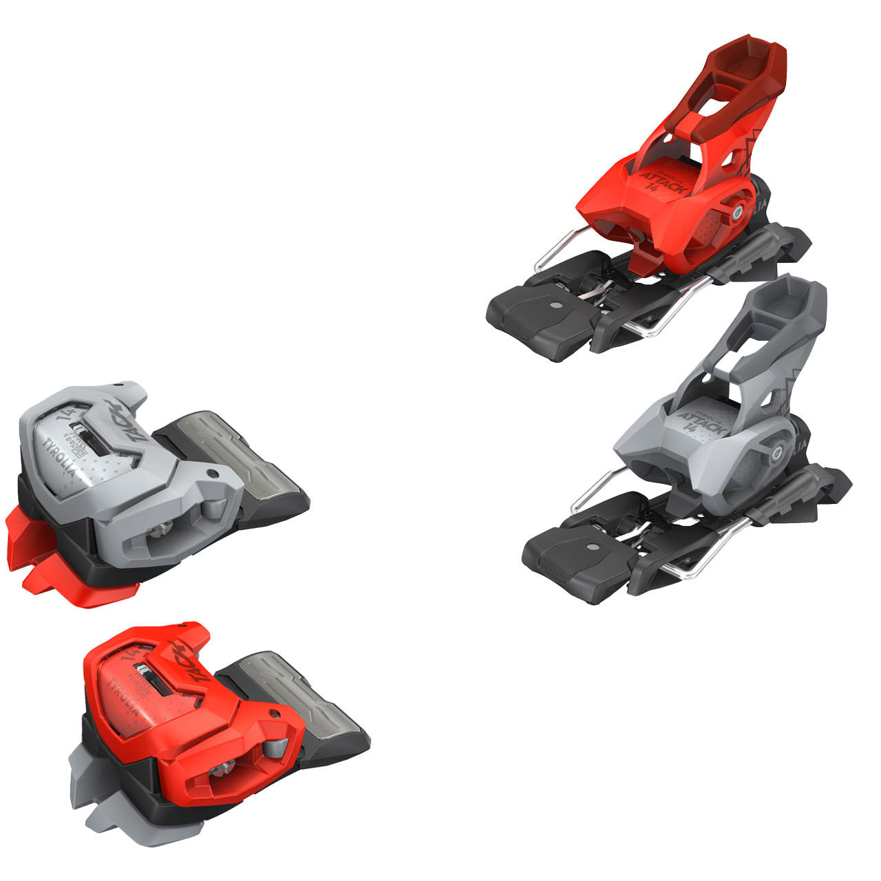 Tyrolia Attack 14 GW red/gray Edition