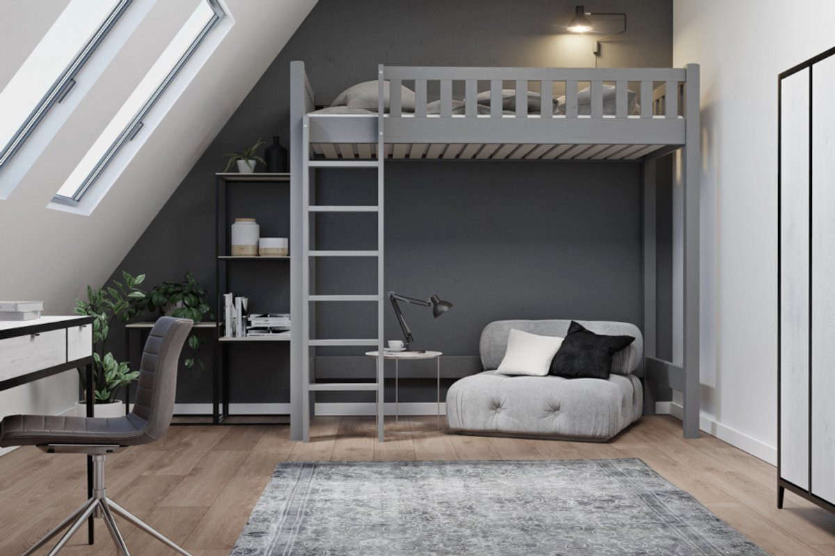 Rockwood Hoogslaper Sanne Grijs voor kinderen