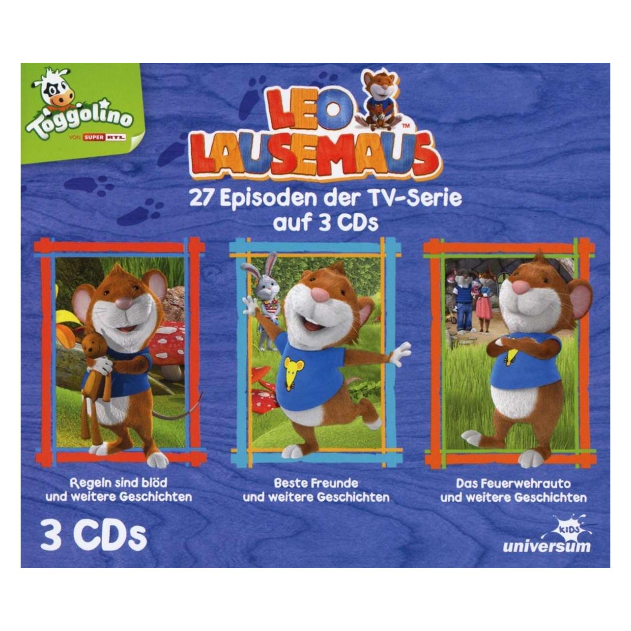 Universum Leo Lausemaus - Hörspielbox (Campanella, Marco, Deutsch) (85376462)