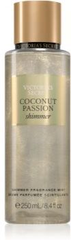 Victoria's Secret Coconut Passion Shimmer spray corporal para mulheres 250 ml. Coconut Passion Shimmer