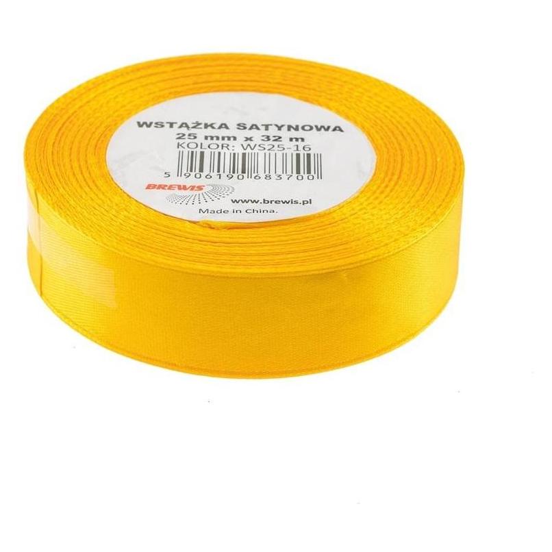 Brewis Gelbes Satinband 25mmx32m (47593274)