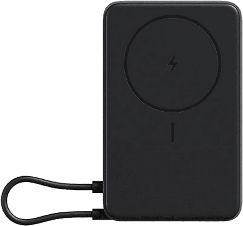 Powerbank - Xiaomi Magnetic Powerbank, 10000 mAh, 1x USB-C, Carga Inalámbrica, Negro
