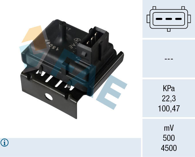 Fae Sensor, Saugrohrdruck 15047 Für Citroën Peugeot Fiat