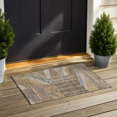 Addison Rugs Machine Washable Indoor/ Outdoor Contemporary Waite Chantille Rug