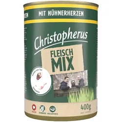 Allco Christopherus Fleischmix mit Hühnerherzen 6x400 g