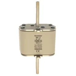 Eaton 1250NHG4G Sicherungseinsatz, Niederspannung, 1250 A, AC 500 V, 120 kA, NH4, gL/gG, IEC, einfacher Kennmelder, spannungsführende Grifflasche