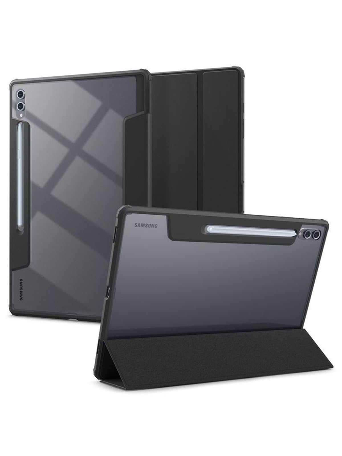 Spigen Ultra Hybrid Pro - black - Samsung Galaxy Tab S10/S9/S8 Ultra