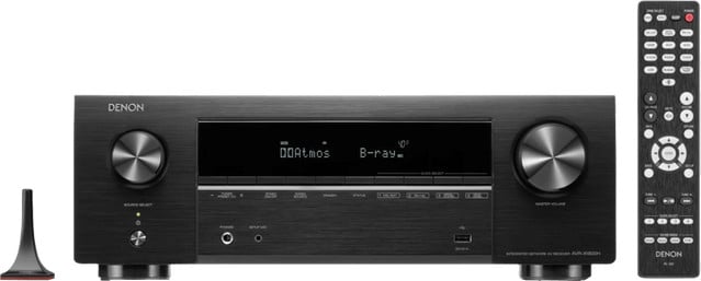 Denon AVR-X1800H Receiver - Zwart