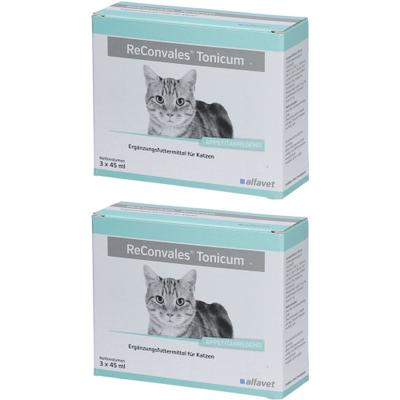 Reconvales Tonicum Katze x2 2x3x45 ml Tonikum