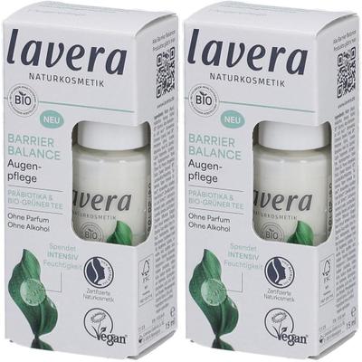 Lavera Barrier Balance Augenpflege Creme DE 2x 2x15 ml Augencreme