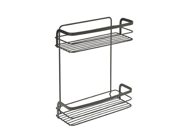 Metaltex Rechthoekig rek, zwart, 26 x 10 x 30 cm