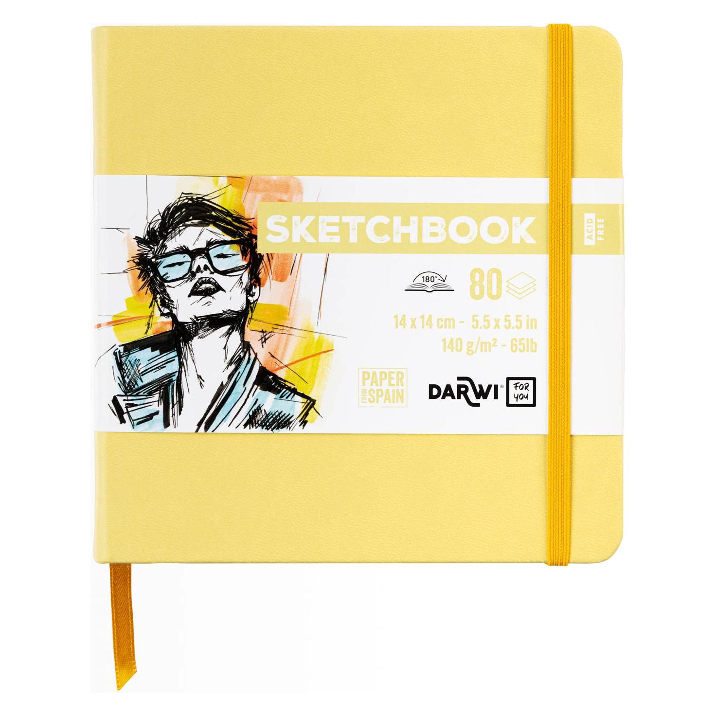 Clairefontaine DFY Skizzenbuch 140 g (A6, Blanko, Harter Einband) (PAP-104110)