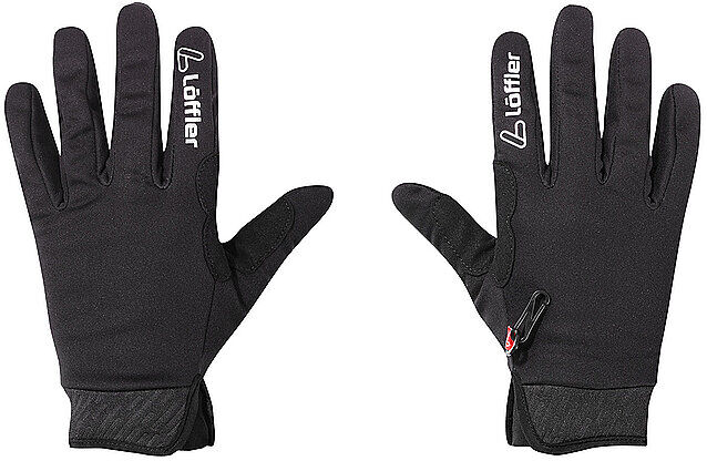 LÖFFLER Herren Handschuhe Windproof XC schwarz   7-7,5 M