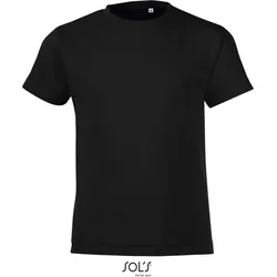 SOLS Kinder T-Shirt 01183 deep black 8 Jahre (118/128)