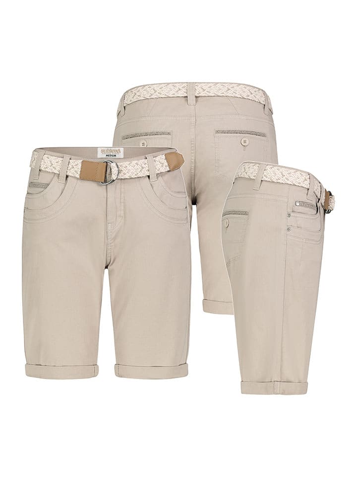 Sublevel Bermudas in Beige - L