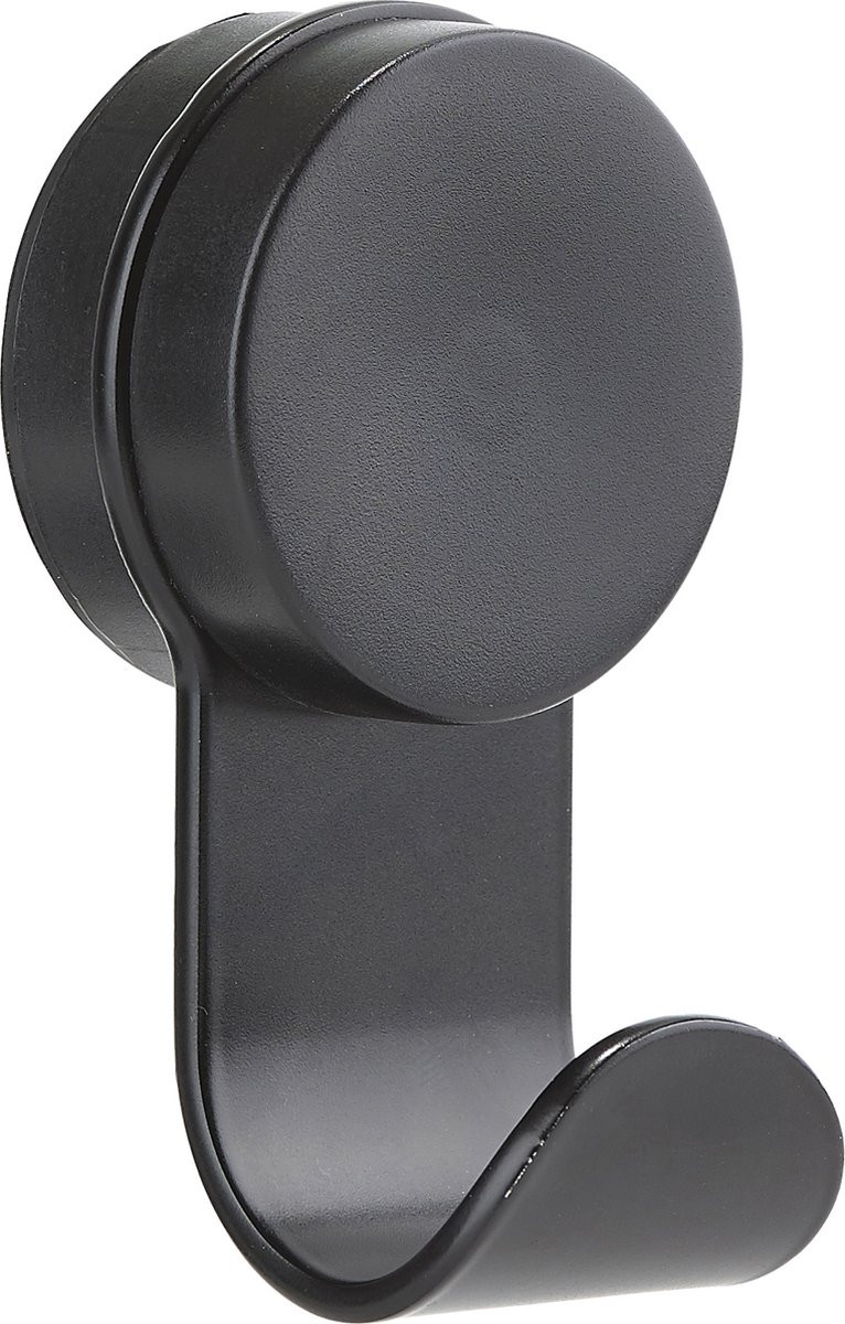 Zone Denmark Puck Hook Single Haak Black 5,8 x 14 cm