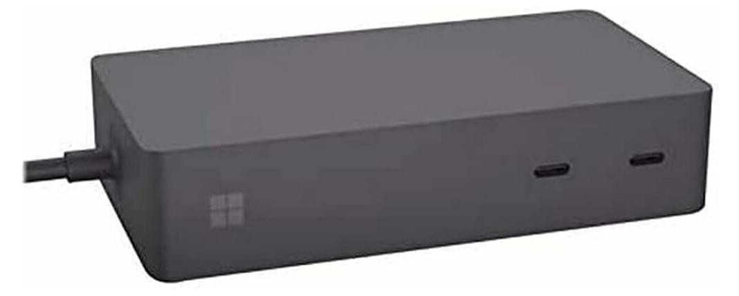 Microsoft Surface Dock 2, Zwart, compatibel met Surface Pro en Surface Laptop