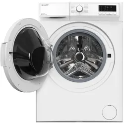 Sharp ES-HFA6122WD-DE, Waschmaschine, Weiss