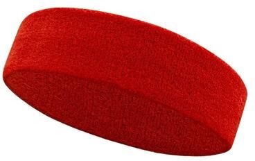Inspired Finds AOLIKES Elastic Cotton Sports Sweat Headband red