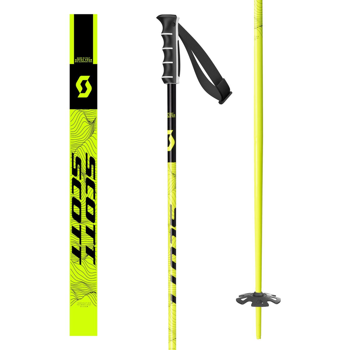 Scott Pole SEA neon yellow (2658) 130 4204742658130