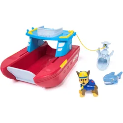 PAW Patrol - Sea Patroller Rettungsboot mit Chase Figur und Hai