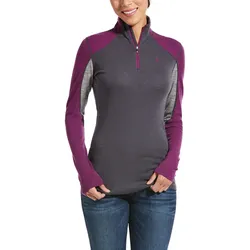 ARIAT Sweatshirt Baselayer Cadence periscope/imperial violet/heat , Größe: S