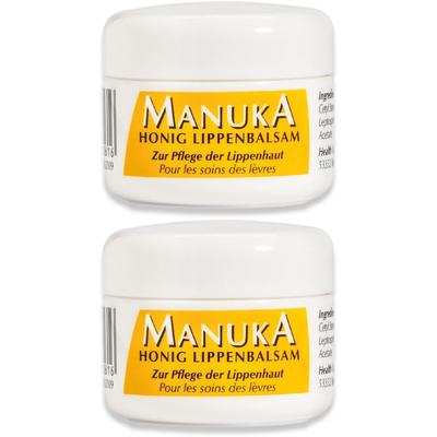 Manuka Honig Lippenbalsam 2x 2x5 ml Balsam